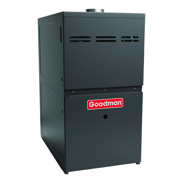 GR9T800804BN, 80K BTU 80% Two Stage Goodman Gas Furnace, Upflow/Horizontal, 17.5" Wide
